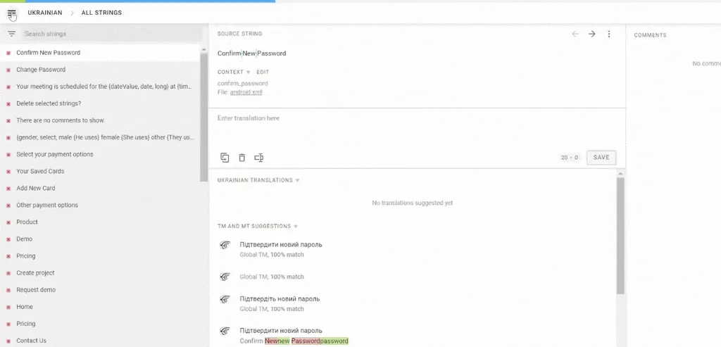 Crowdin Editor: Multilingual Grid View for translators and proofreaders