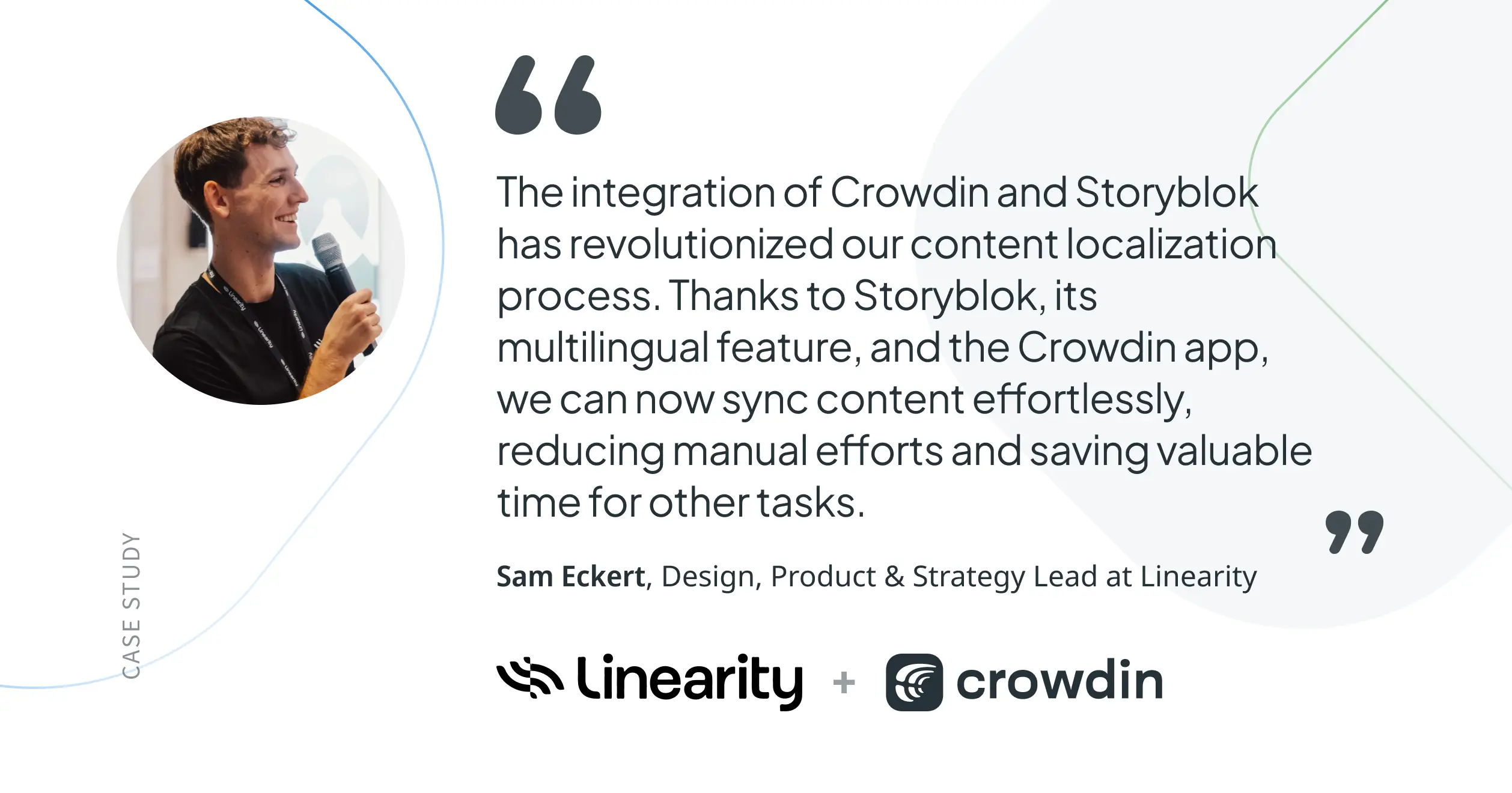 Linearity about Crowdin Storyblok App