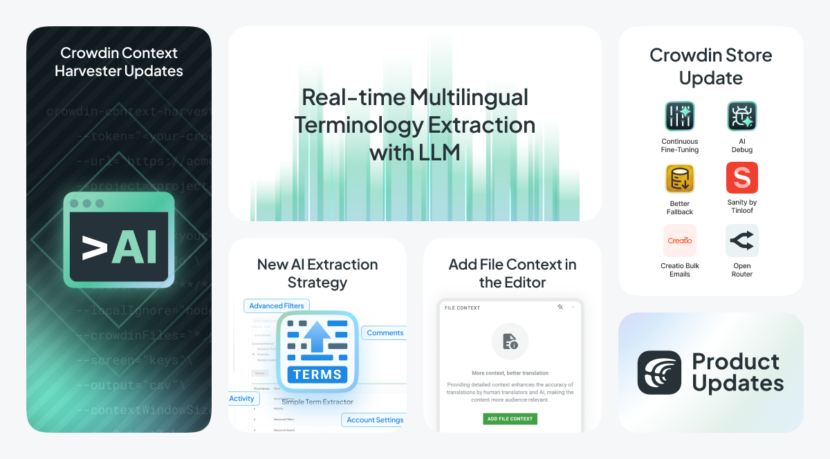 What’s New at Crowdin Localization Software: October 2024 Roundup